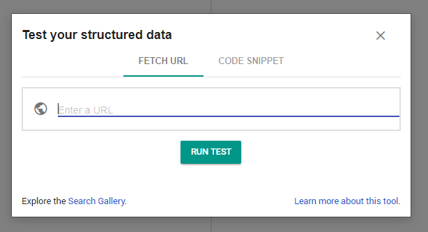 Google's Structured Data Testing Tool.