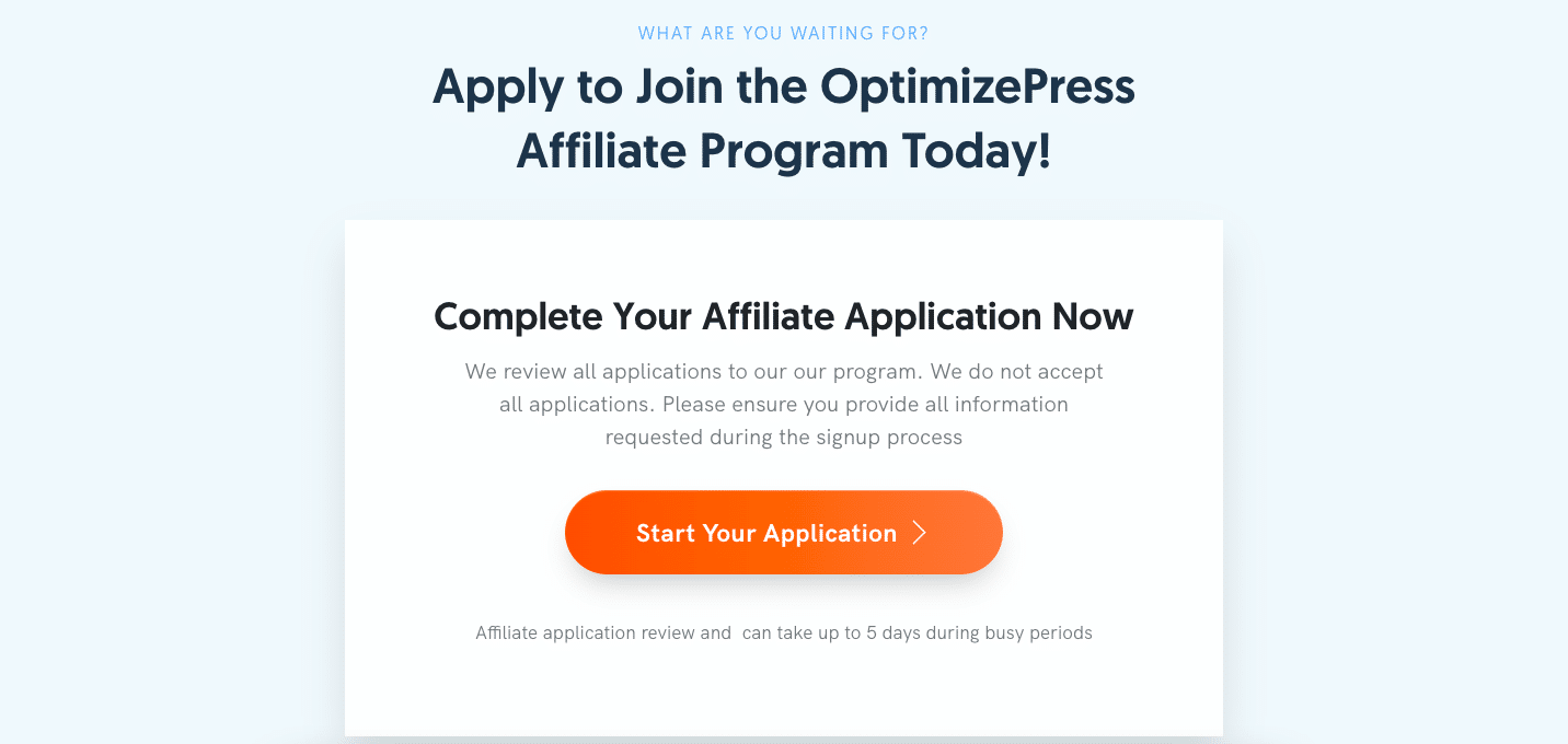 how much does optimizepress affiliate program payout