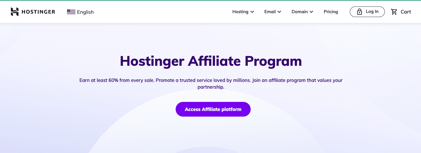 hostinger affiliate marketing