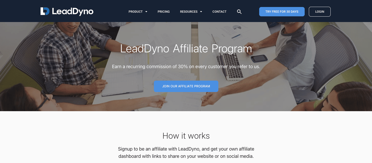 leaddyno affiliate program