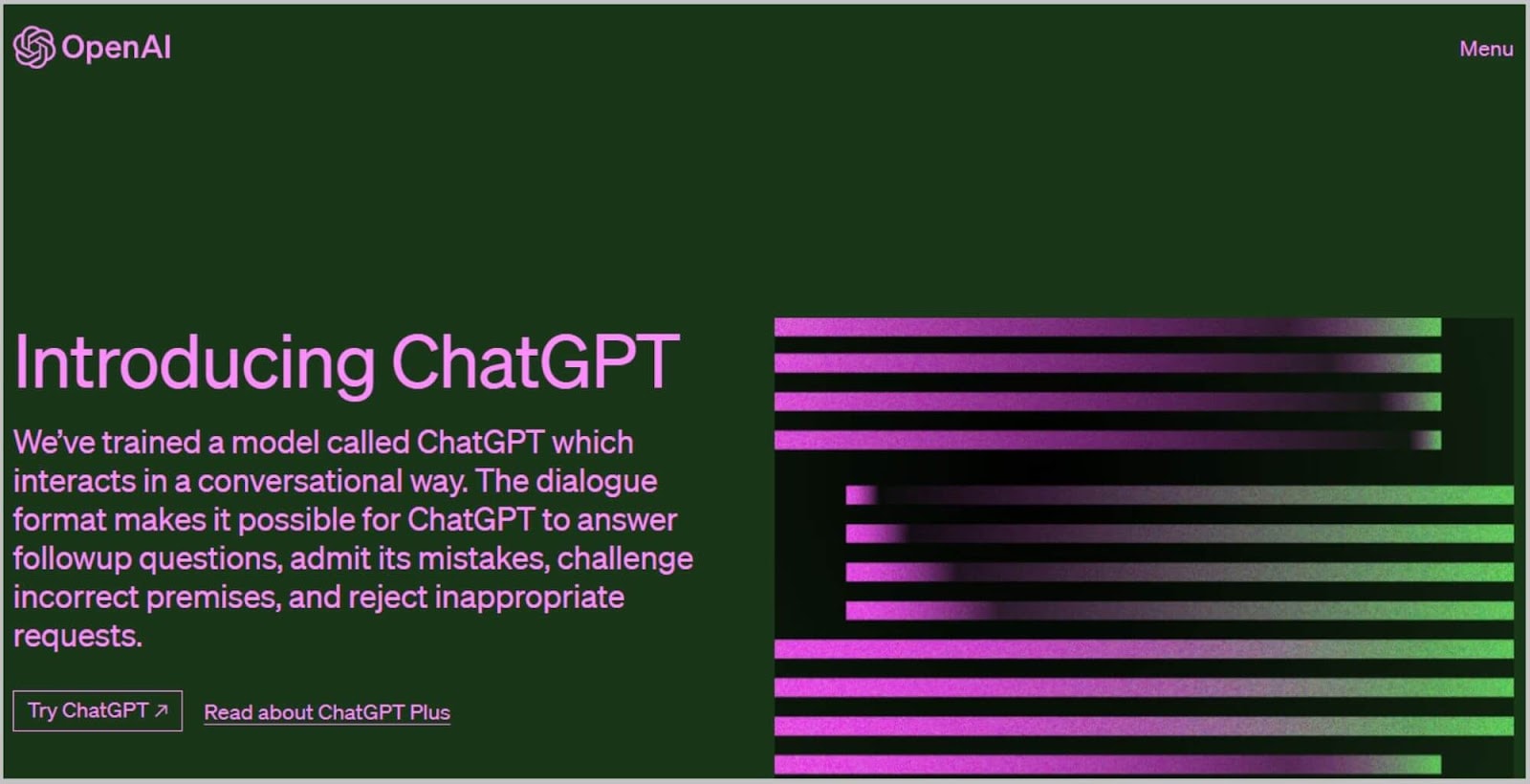 ChatGPT - AI content generator tool