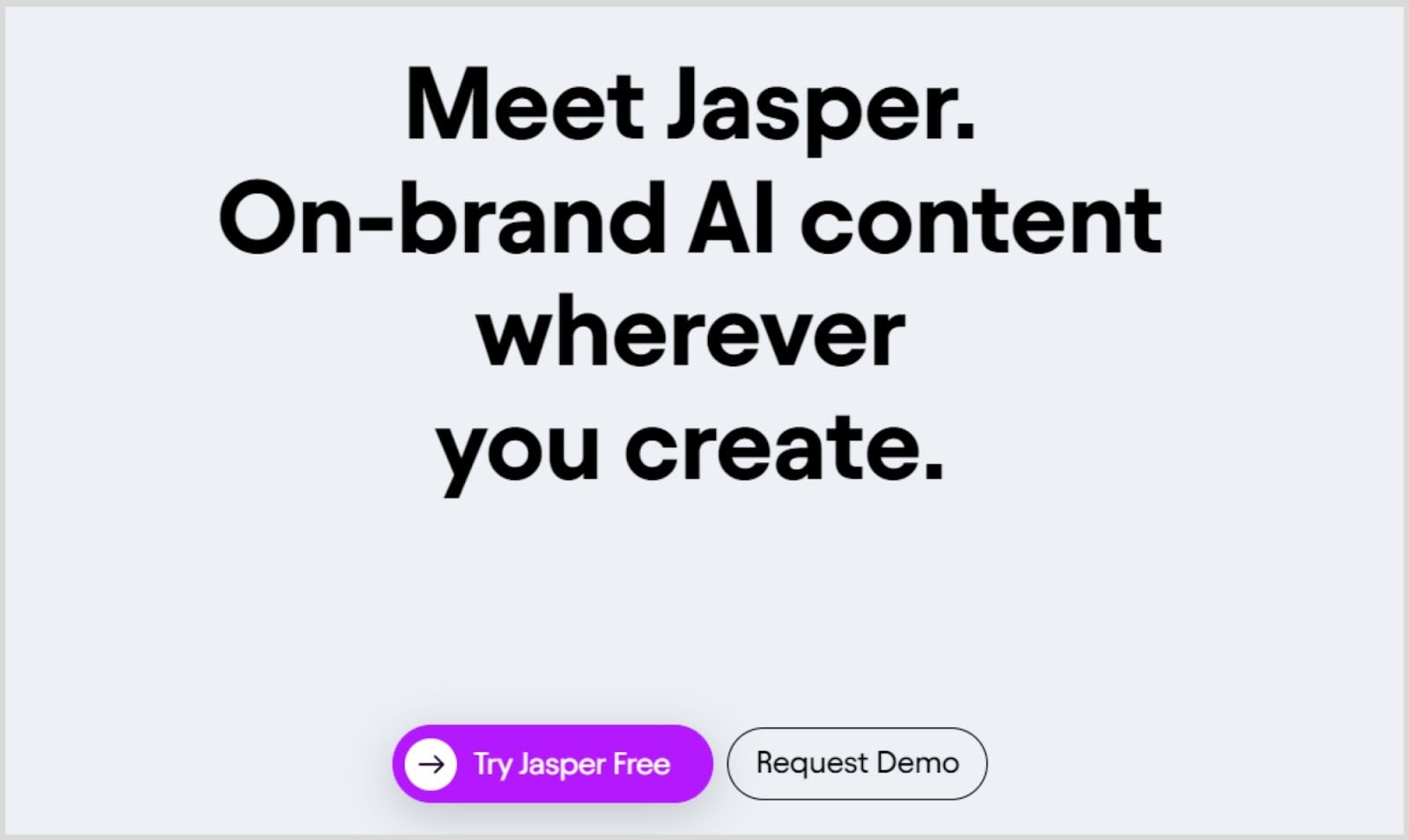 Jasper - AI Content Generating Tool