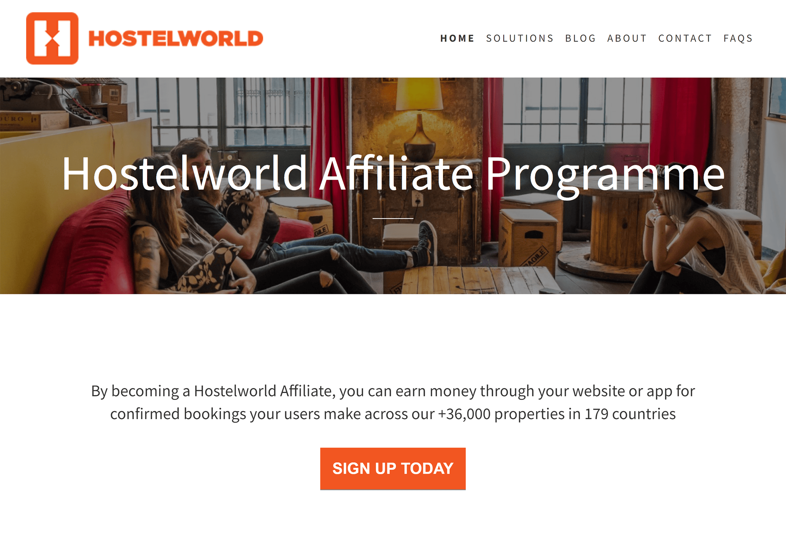 Hostelworld Travel Affiliate Program