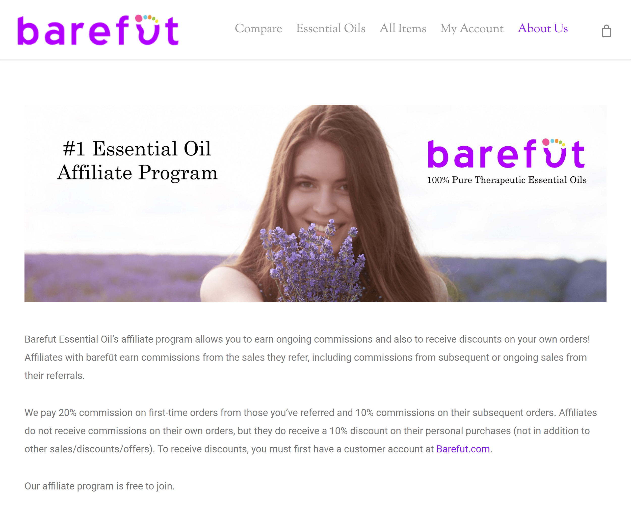 Barefut Affiliate Program