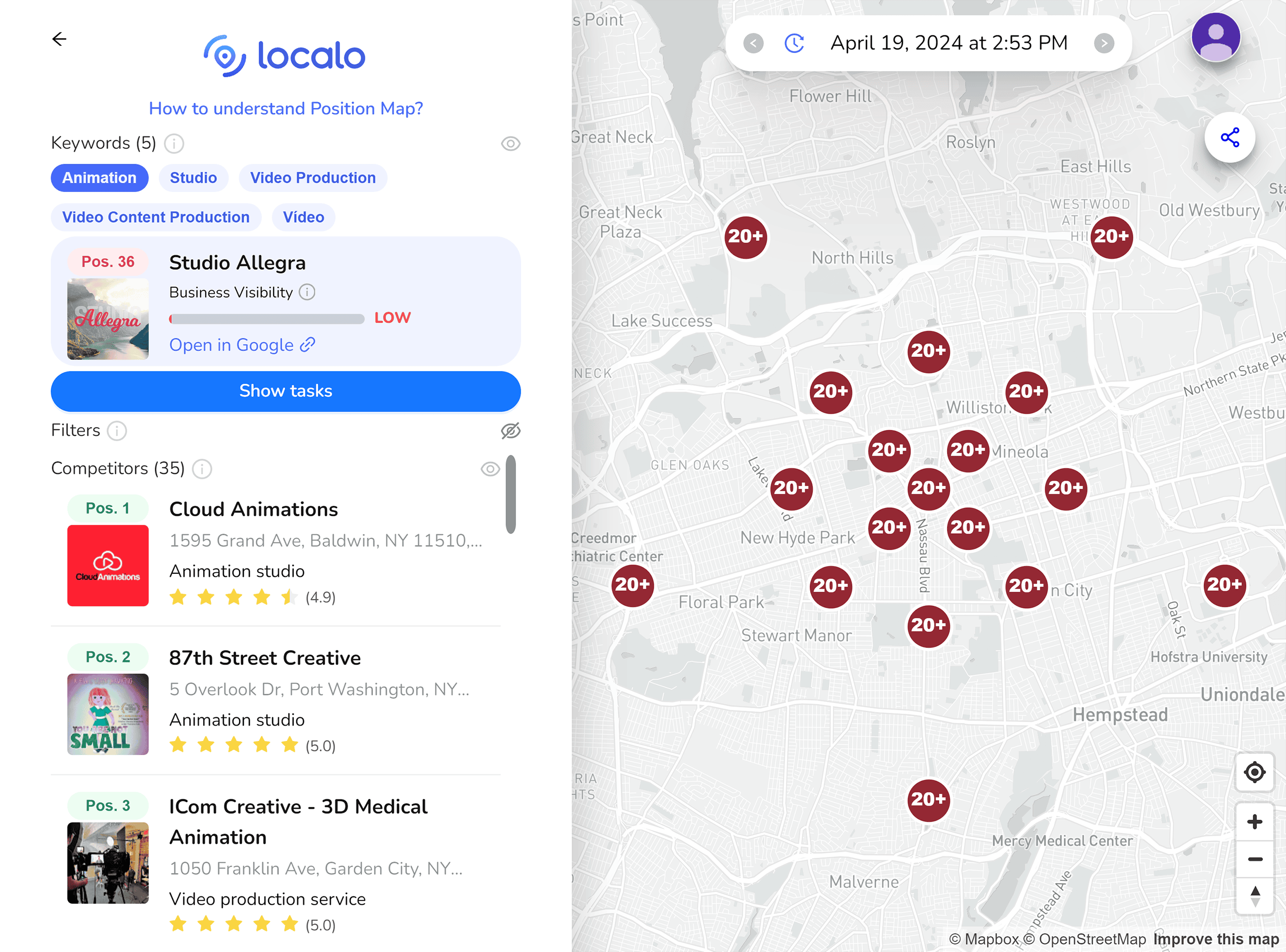 Localo – View map