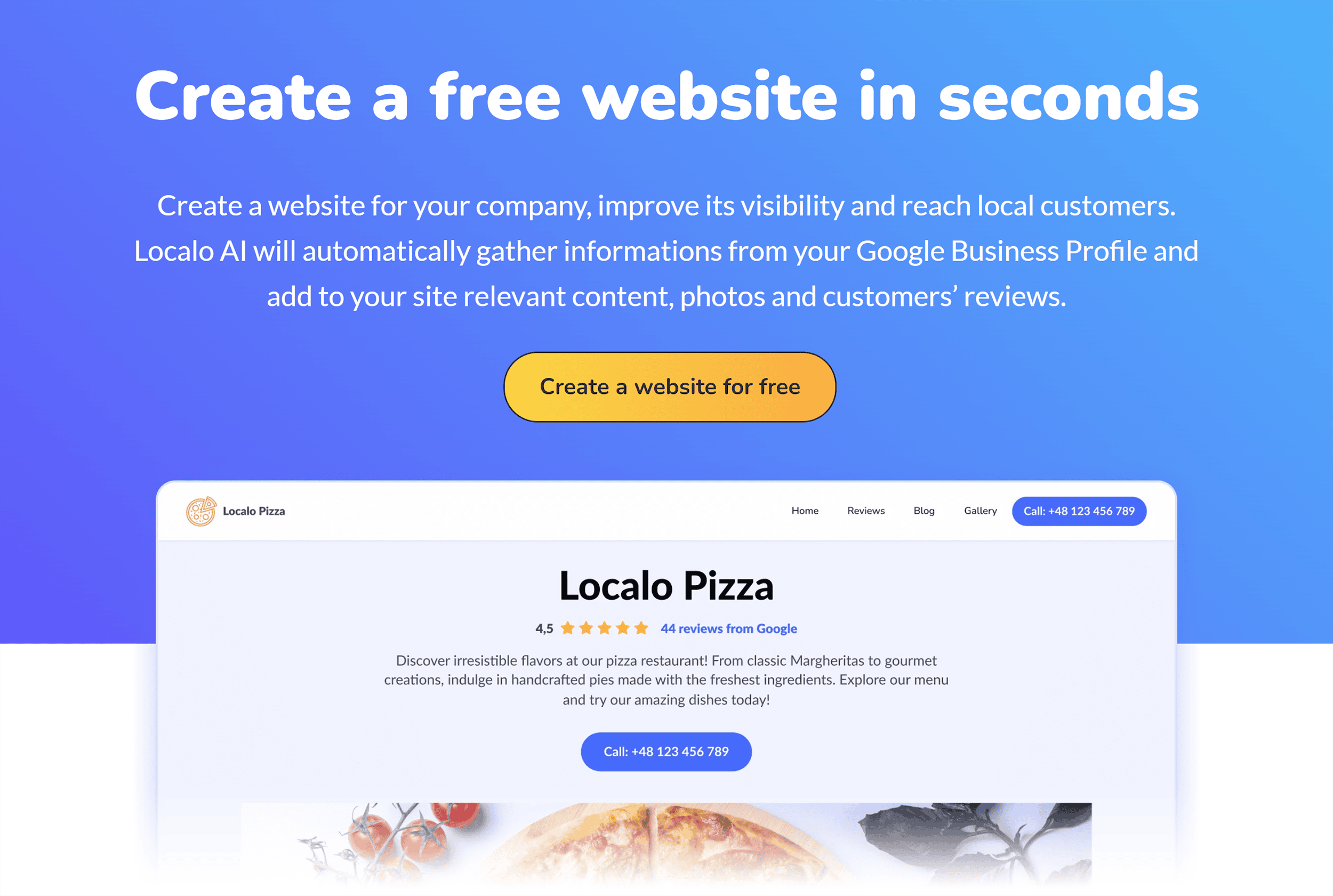 Localo – Website builder