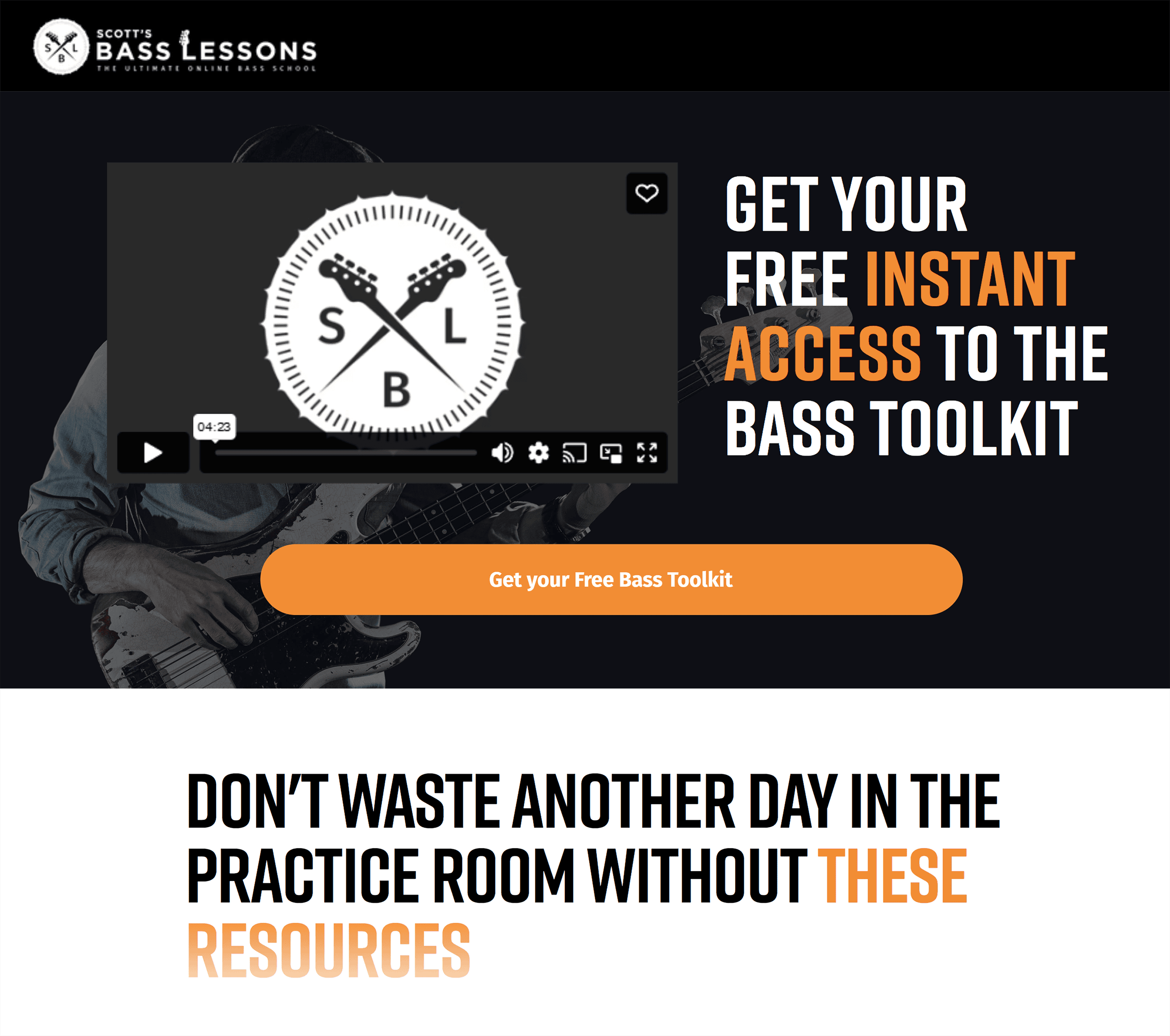 Scott's Bass Lessons – Free bass toolkit
