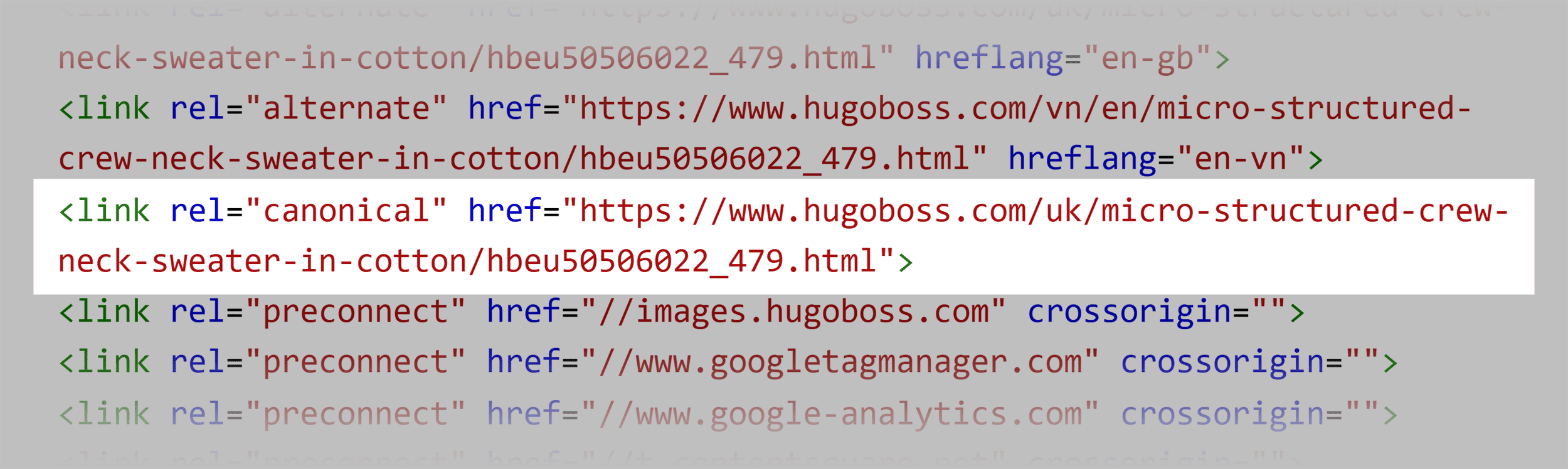 Hugo Boss – Canonical link