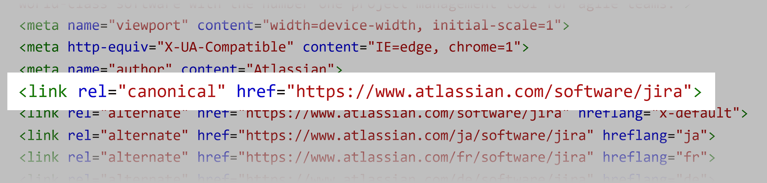 Atlassian – Canonical URL